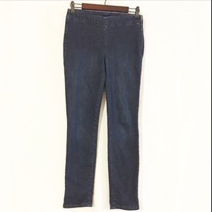 Talbots Heritage Ankle Crop Jeans Dark Wash Size 2